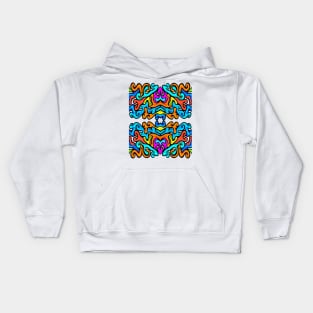 Color Swirl No.#30 Kids Hoodie